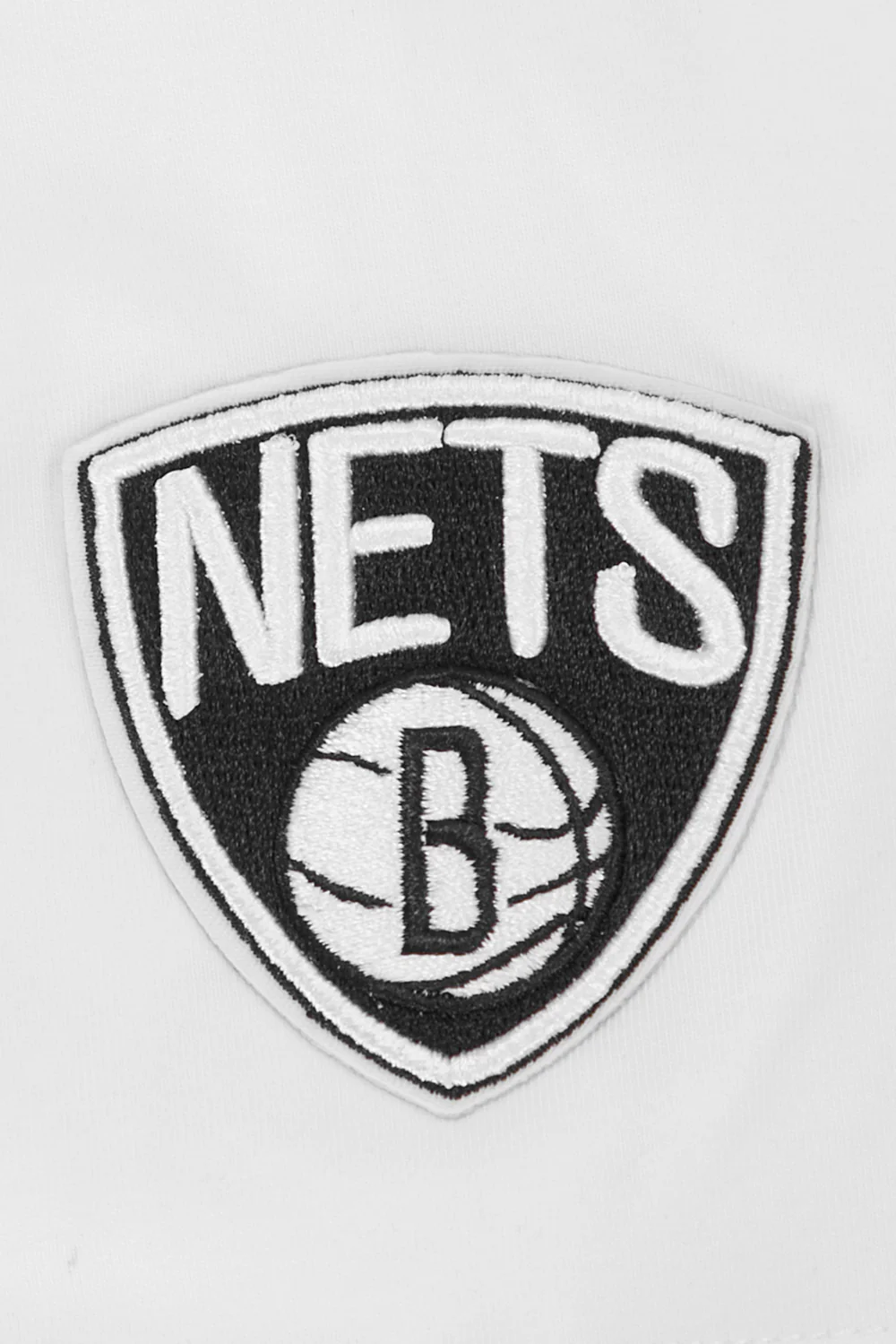 NBA BROOKLYN NETS CLASSIC SHORT SLEEVE WOMEN'S SLIM FIT TEE (WHITE) - Image 6