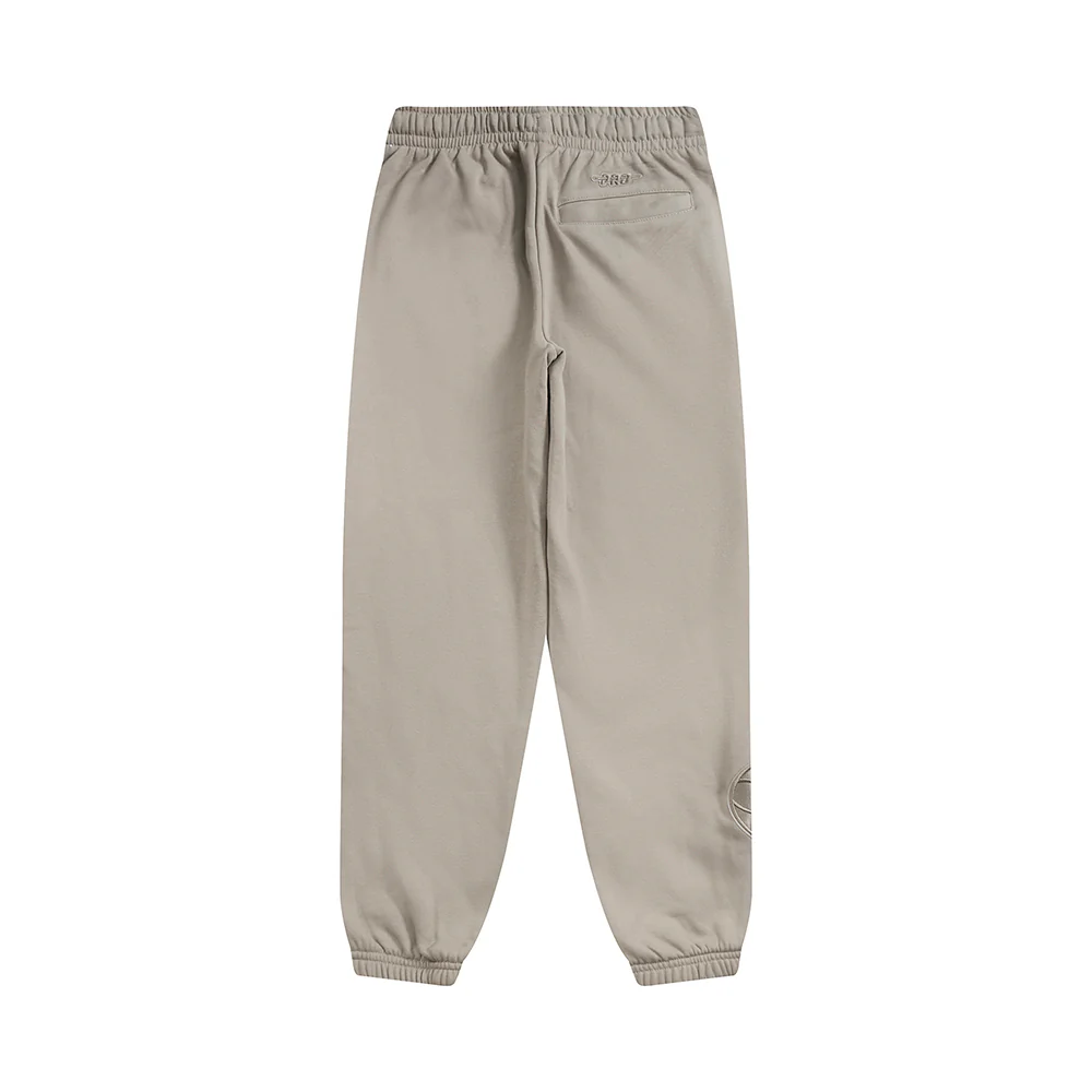 NBA BROOKLYN NETS NEUTRAL BIG BOYS FLC SWEATPANT (TAUPE) - Image 5