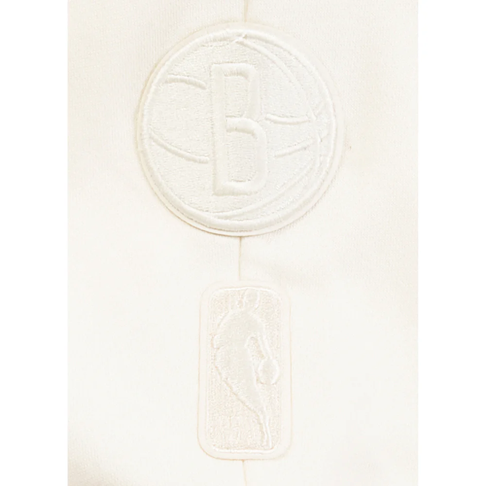 NBA BROOKLYN NETS NEUTRAL LITTLE BOYS FLC SWEATPANT (EGGSHELL) - Image 7