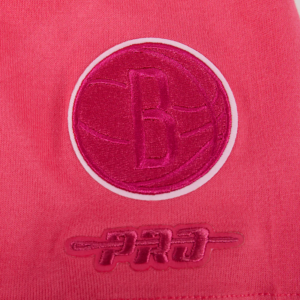 NBA BROOKLYN NETS TRIPLE PINK LITTLE GIRLS SHORT SLEEVE BOXY TEE (BEETROOT PURPLE) - Image 6