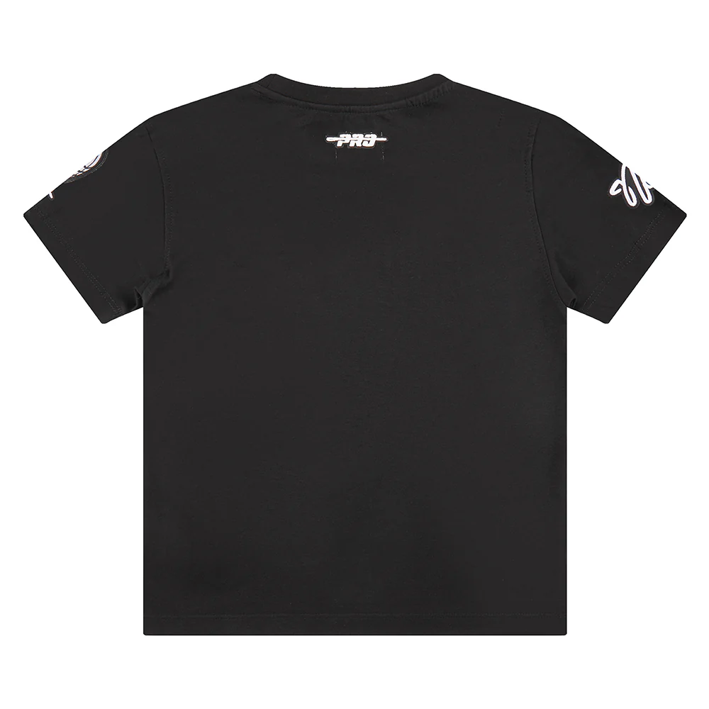 NBA BROOKLYN NETS CLASSIC TODDLER BOYS SHORT SLEEVE TEE (BLACK) - Image 4