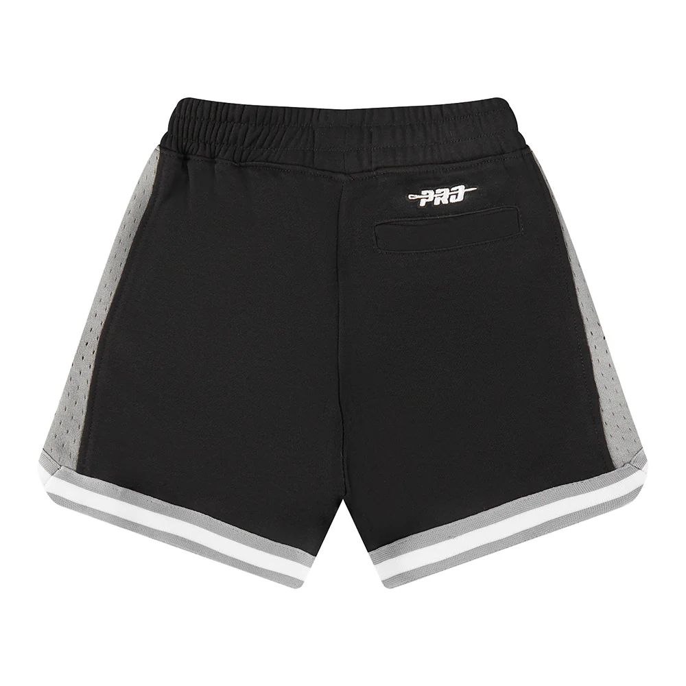 NBA BROOKLYN NETS CLASSIC TODDLER BOYS FLEECE 2.0 SHORT (BLACK/GRAY) - Image 2
