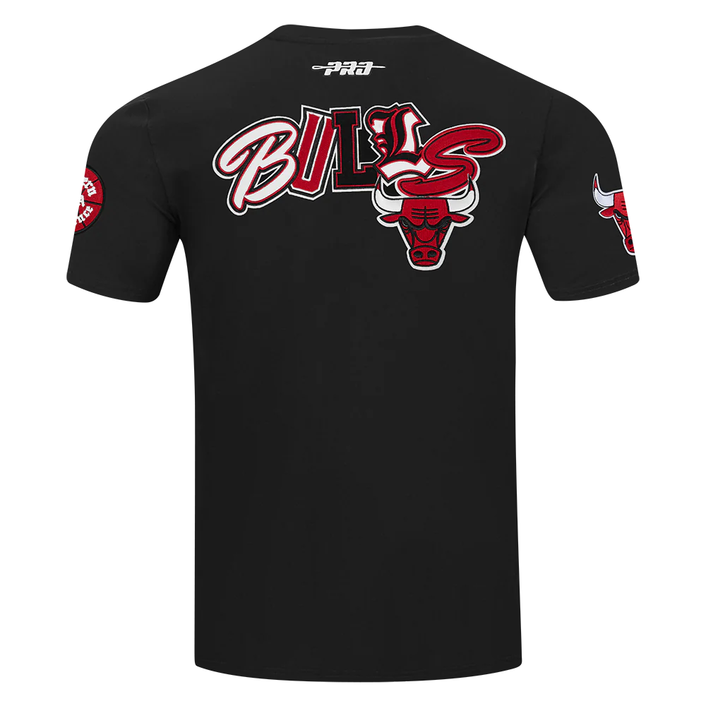 NBA CHICAGO BULLS CITY RANSOM MEN'S LCH SJ TEE (BLACK) - Image 4
