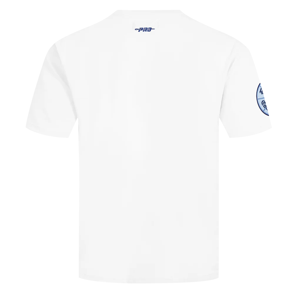NBA CHICAGO BULLS COUNTRY CLUB MEN'S COTTON JERSEY DROP SHOULDER TEE (WHITE) - Image 3