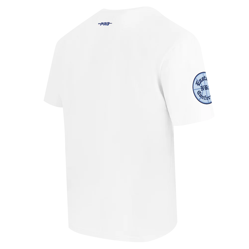 NBA CHICAGO BULLS COUNTRY CLUB MEN'S COTTON JERSEY DROP SHOULDER TEE (WHITE) - Image 4