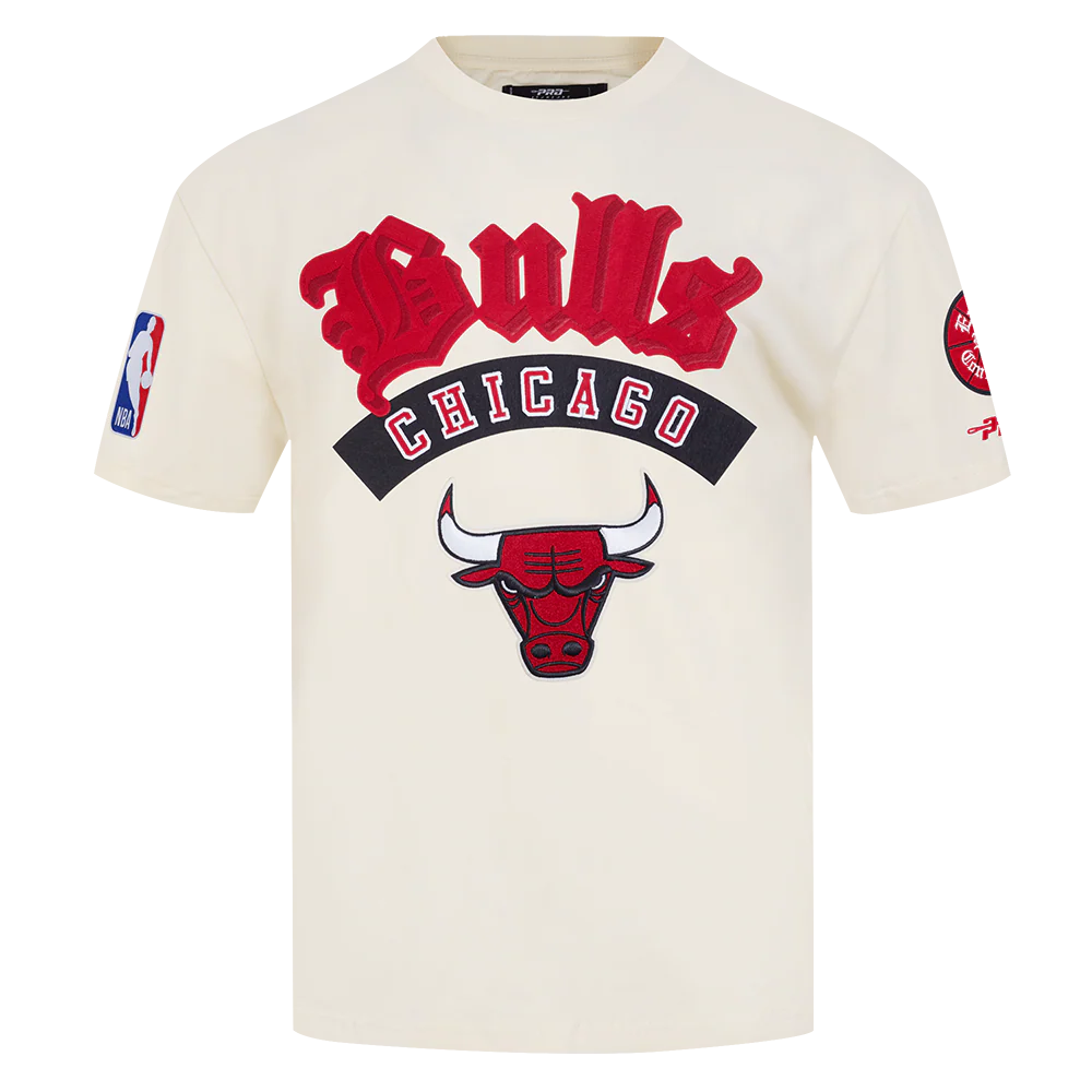 NBA CHICAGO BULLS BEST OF MEN'S DROP SHOULDER TEE (EGGSHELL) - Image 5