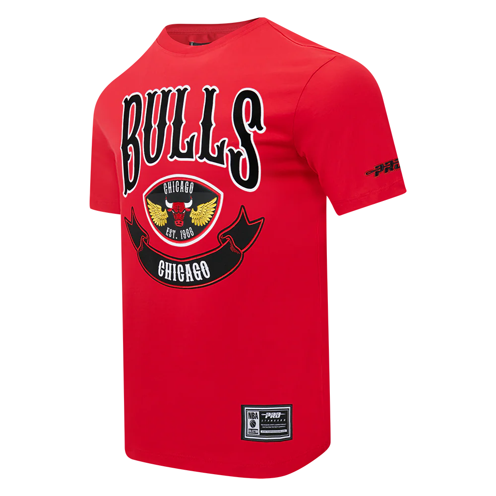 NBA CHICAGO BULLS BORN FOR SPORT MEN'S SJ TEE (Red) - Image 3
