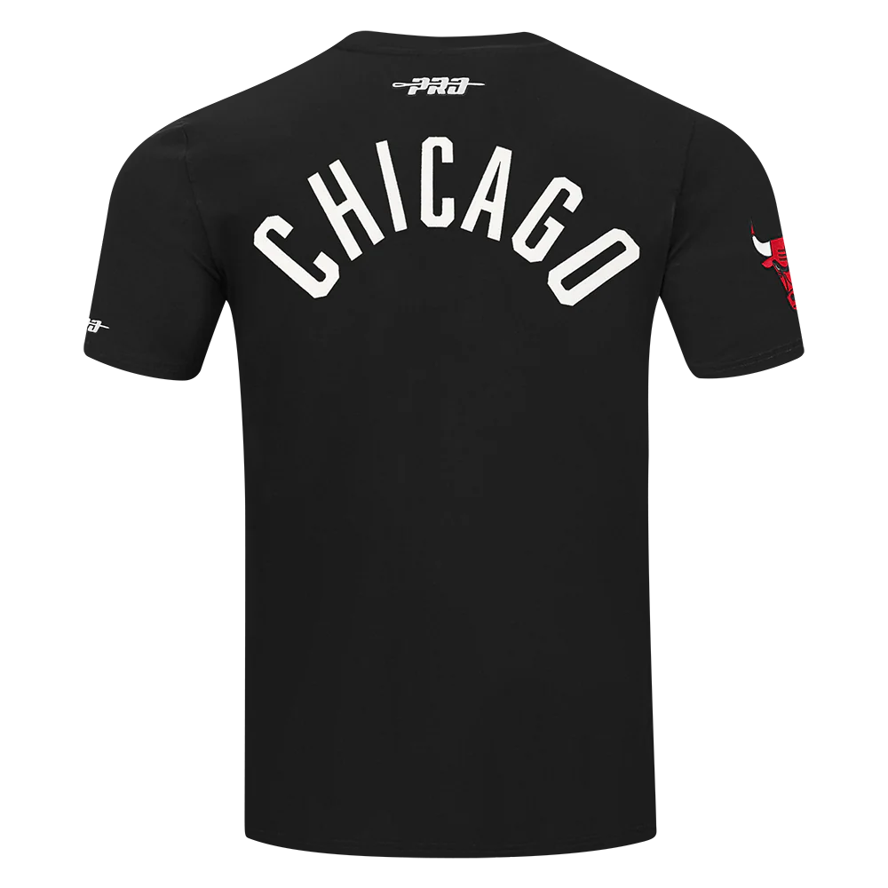 NBA CHICAGO BULLS MODERN ORIGINALS MEN'S SJ TEE (BLACK) - Image 5