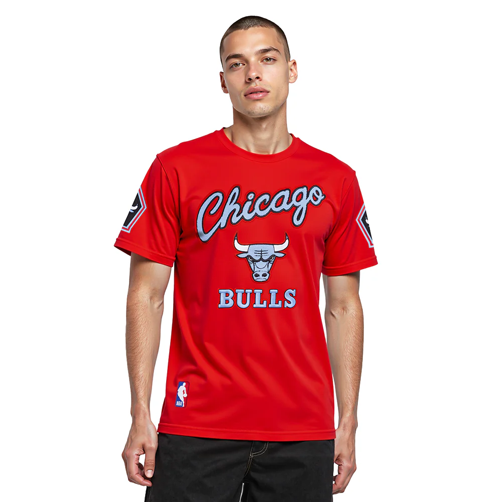 NBA CHICAGO BULLS CITY EDITION 25-26 MEN'S SJ TEE (RED)