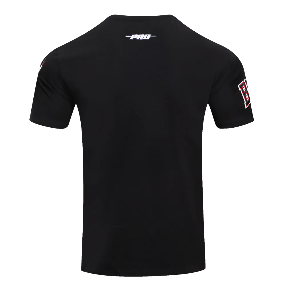 NBA CHICAGO BULLS MASHUP MEN'S TEE (BLACK) - Image 4