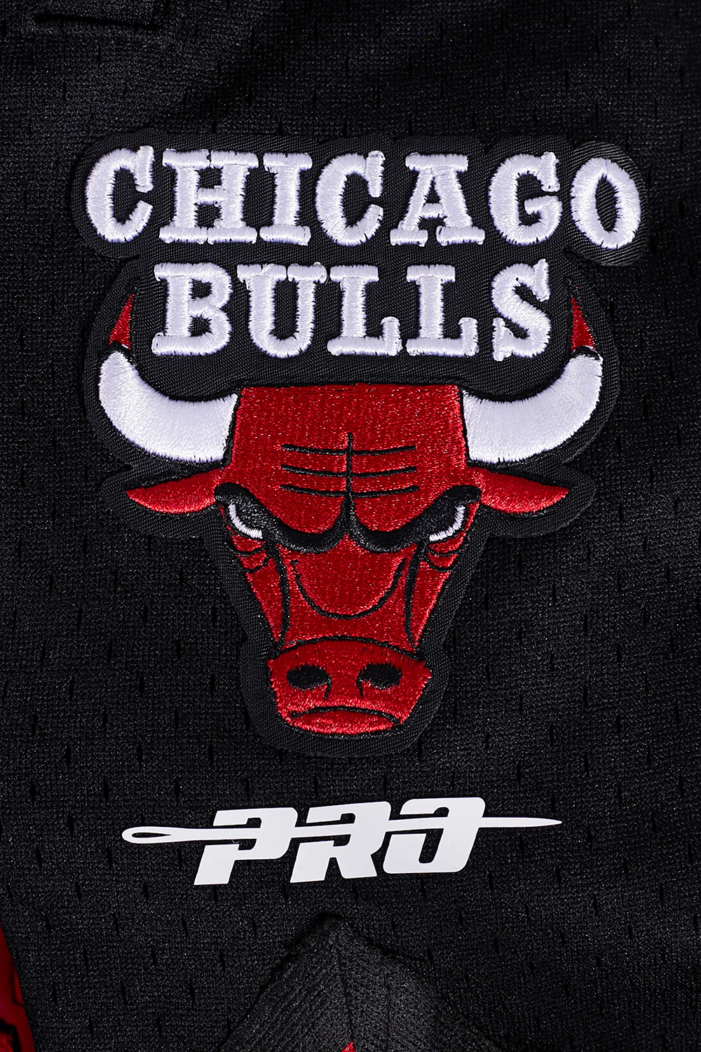 NBA CHICAGO BULLS SCRIPT TAIL MEN'S DOUBLE KNIT 2.0 SHORT (RED/BLACK) - Image 8