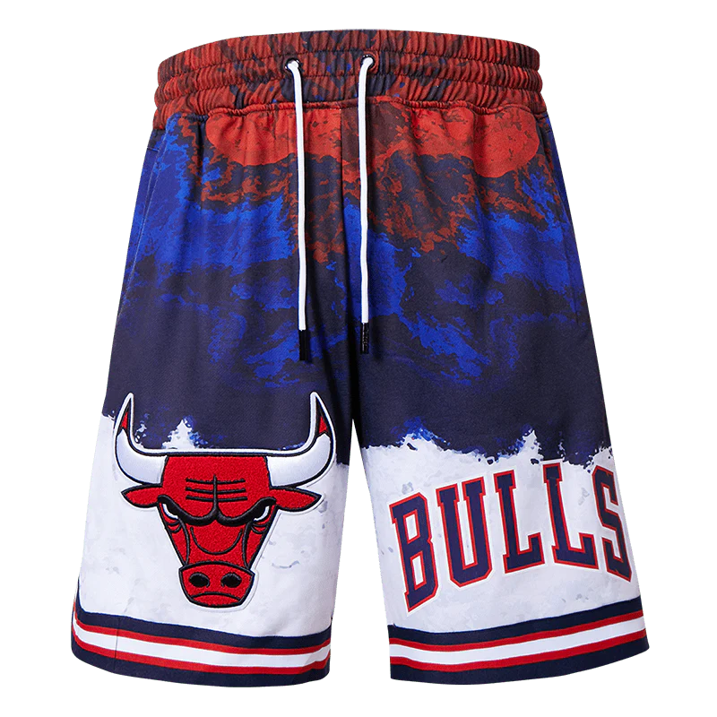 NBA CHICAGO BULLS LOGO PRO TEAM MEN'S SHORT (RED/WHITE/BLUE) - Image 2