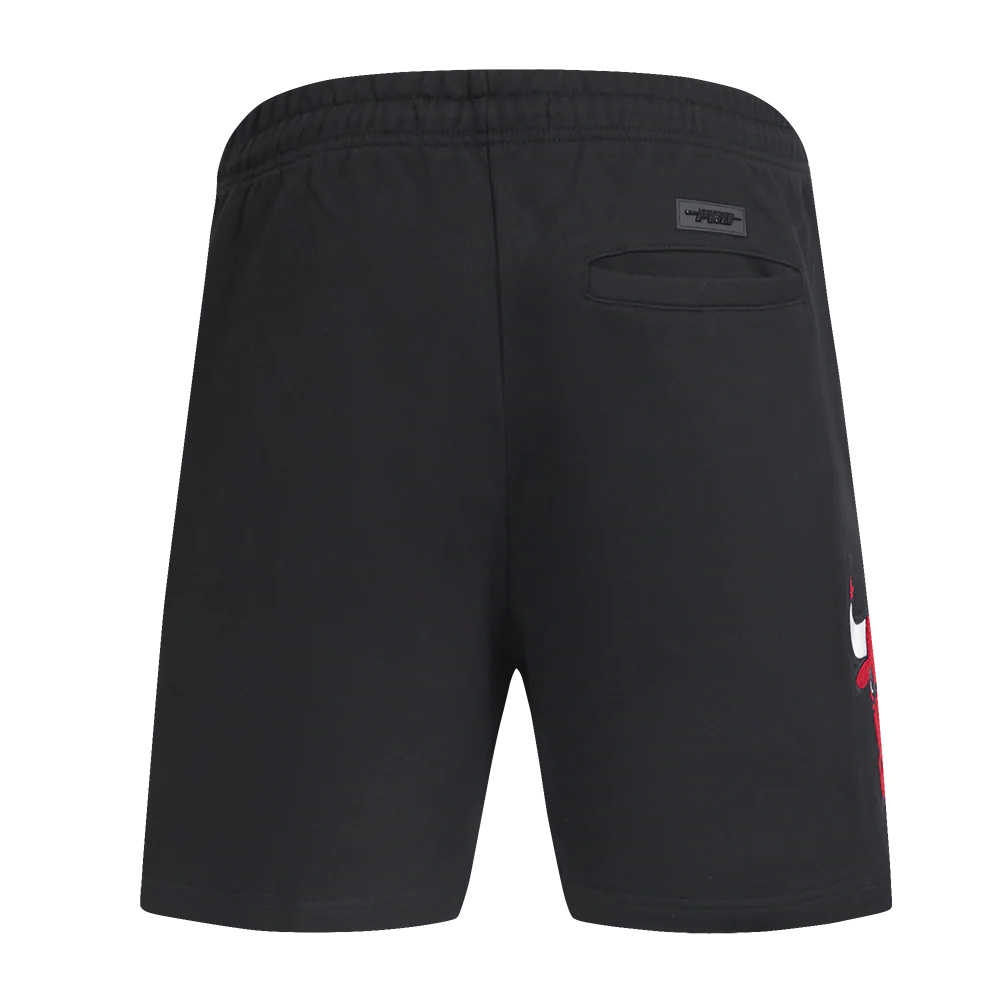 NBA CHICAGO BULLS RETRO CLASSIC MEN'S SHORT (BLACK) - Image 5