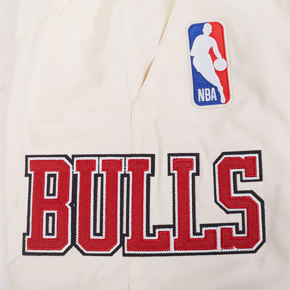 NBA CHICAGO BULLS CLASSIC MEN'S WOVEN SHORT (EGGSHELL) - Image 7