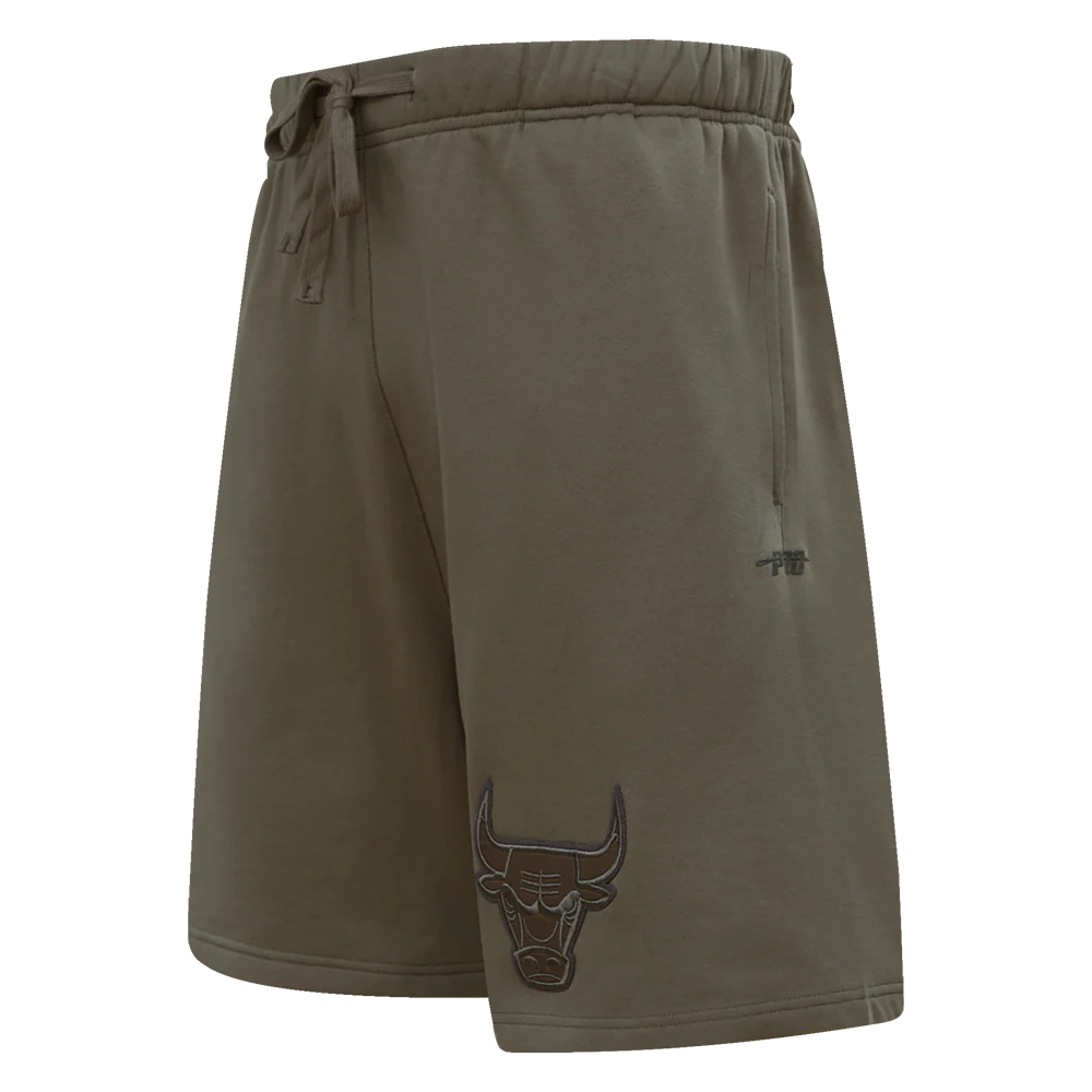 NBA CHICAGO BULLS NEUTRAL MEN'S SHORT (DARK TAUPE)