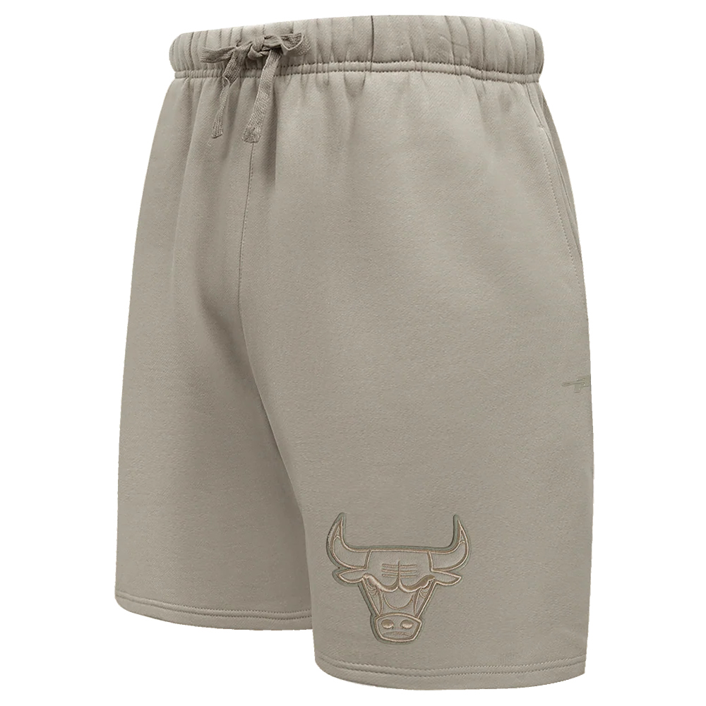 NBA CHICAGO BULLS NEUTRAL MEN'S SHORT (TAUPE)