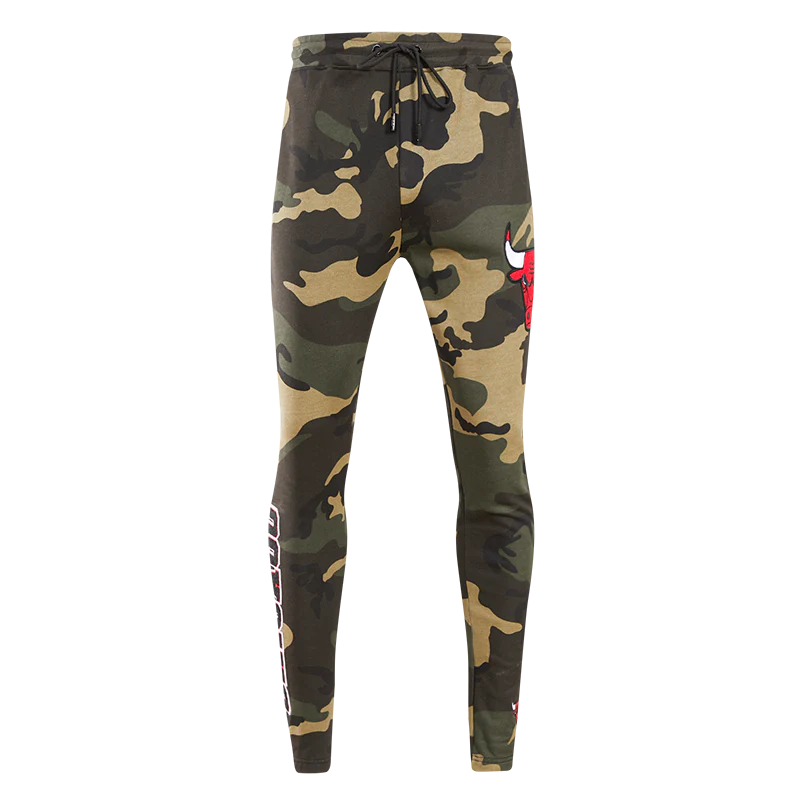 NBA CHICAGO BULLS LOGO PRO TEAM MEN'S SWEATPANT CAMO (CAMO)