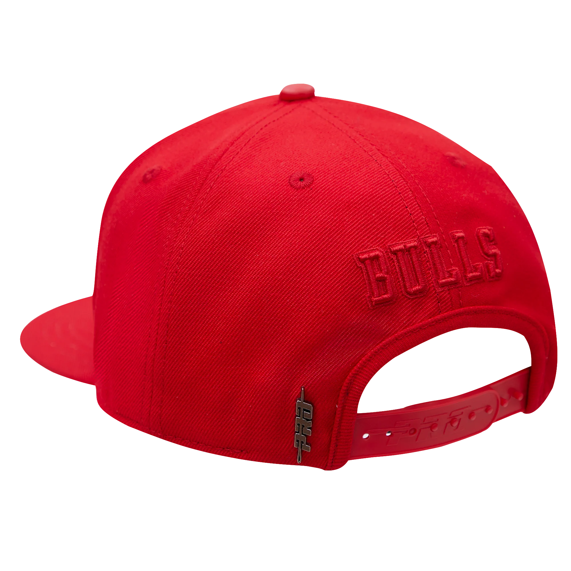 NBA CHICAGO BULLS CLASSIC TRIPLE RED WOOL UNISEX SNAPBACK HAT (TRIPLE RED) - Image 4