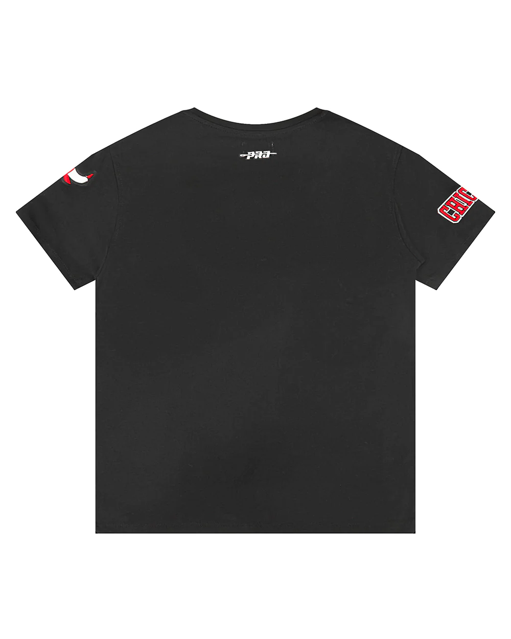 NBA CHICAGO BULLS CLASSIC SINGLE JERSEY BIG BOYS SINGLE JERSEY TEE (BLACK) - Image 2