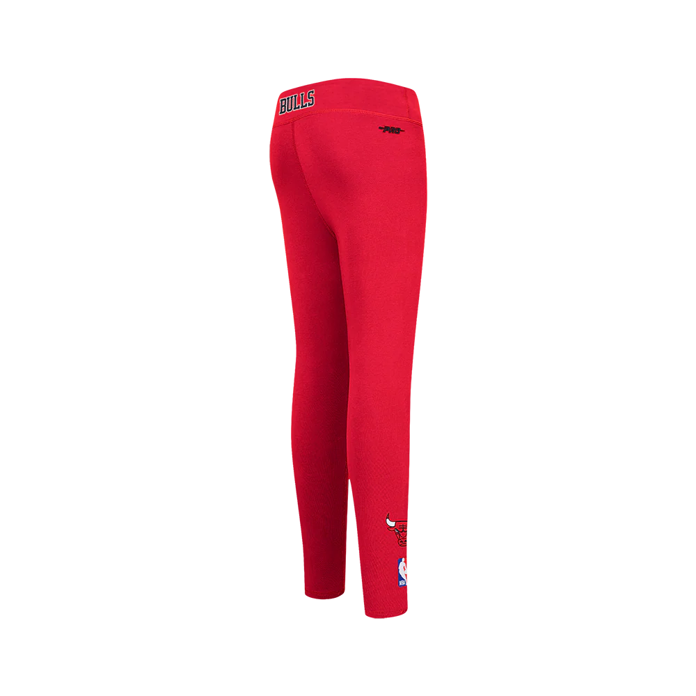 NBA CHICAGO BULLS CLASSIC BIG GIRLS LEGGING (RED) - Image 3