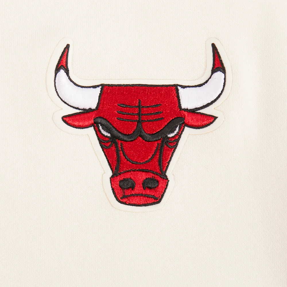 NBA CHICAGO BULLS BEST OF WOMEN'S FLC FZ HOODIE (EGGSHELL) - Image 7