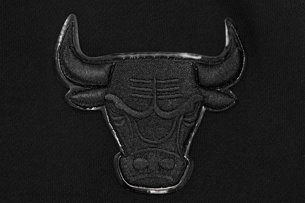 NBA CHICAGO BULLS TRIPLE BLACK WOMEN'S CREWNECK (TRIPLE BLACK) - Image 7