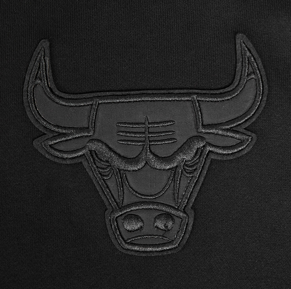 NBA CHICAGO BULLS NEUTRAL WOMEN'S CREWNECK (BLACK) - Image 7