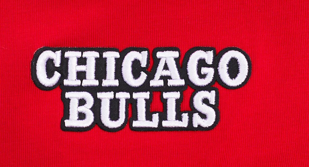 NBA CHICAGO BULLS SCRIPT TAIL WOMEN'S HIGH WAIST JERSEY LEGGING (RED) - Image 7