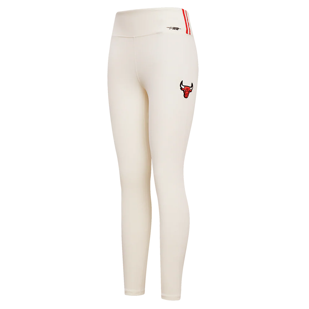 NBA CHICAGO BULLS RETRO CLASSIC WOMEN'S JERSEY LEGGING (EGGSHELL)