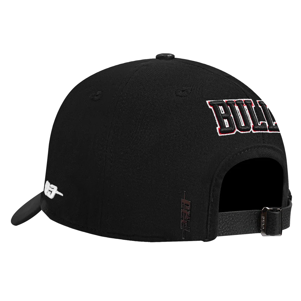 NBA CHICAGO BULLS GAME DAY CLASSICS WOMEN'S DAD HAT (BLACK) - Image 3