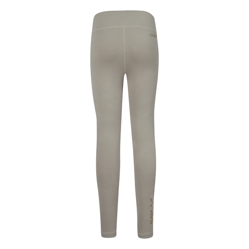 NBA CHICAGO BULLS NEUTRAL LITTLE GIRLS LEGGING (TAUPE) - Image 4