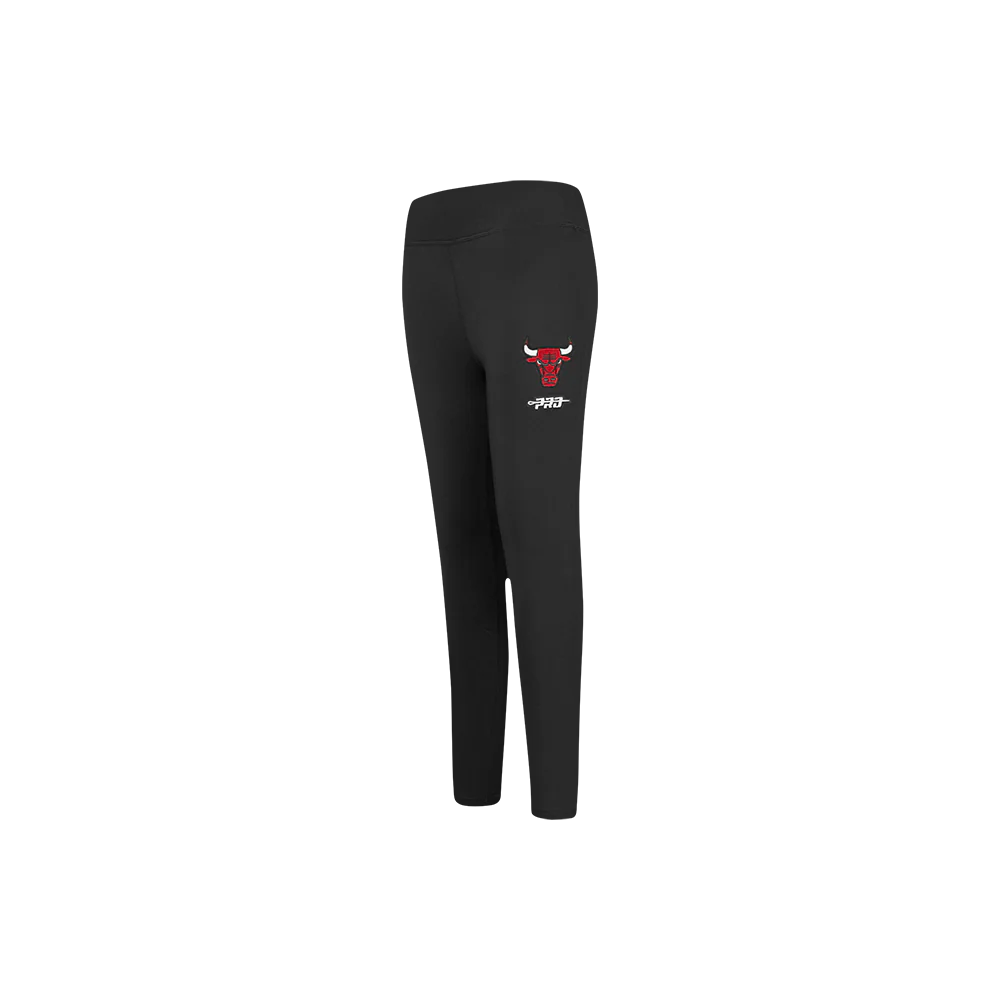 NBA CHICAGO BULLS RETRO CLASSIC LITTLE GIRLS LEGGING (BLACK)