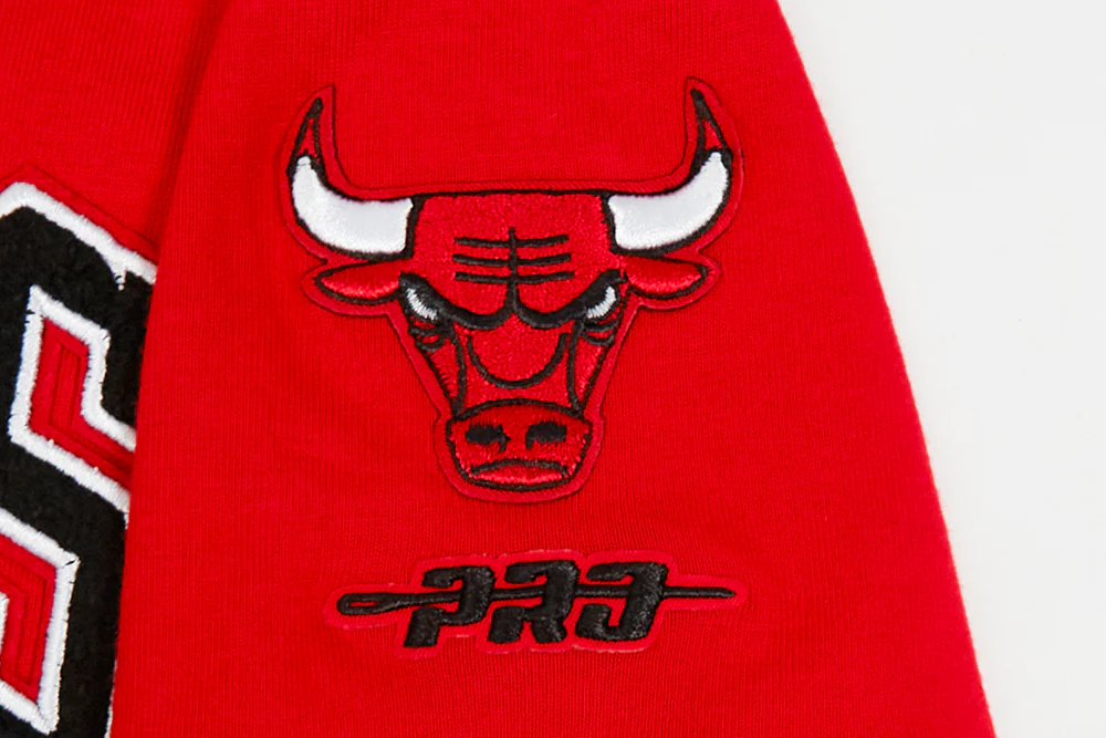 NBA CHICAGO BULLS CLASSIC TODDLER BOYS SHORT SLEEVE TEE (RED) - Image 3