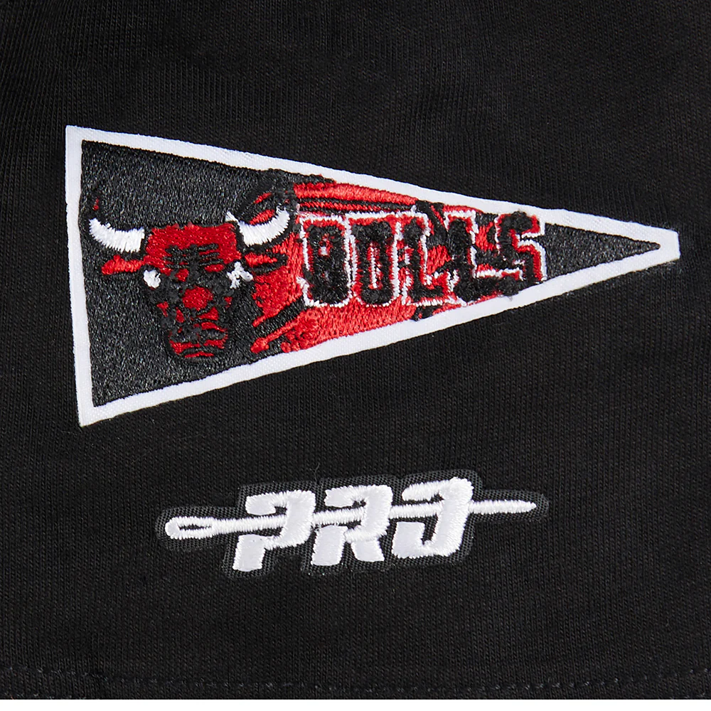 NBA CHICAGO BULLS RETRO CLASSIC TODDLER BOYS SHORT SLEEVE TEE (BLACK) - Image 6