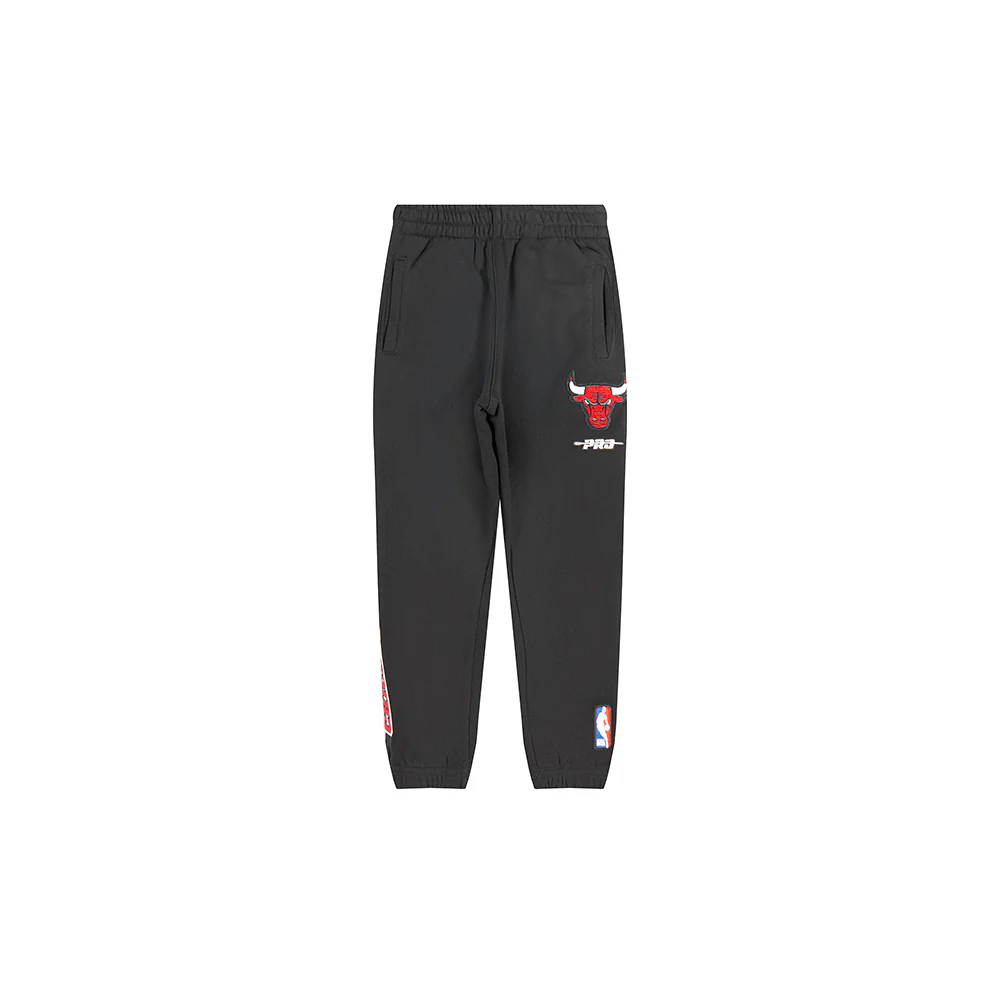 NBA CHICAGO BULLS CLASSIC TODDLER BOYS FLC SWEATPANT (BLACK) - Image 4