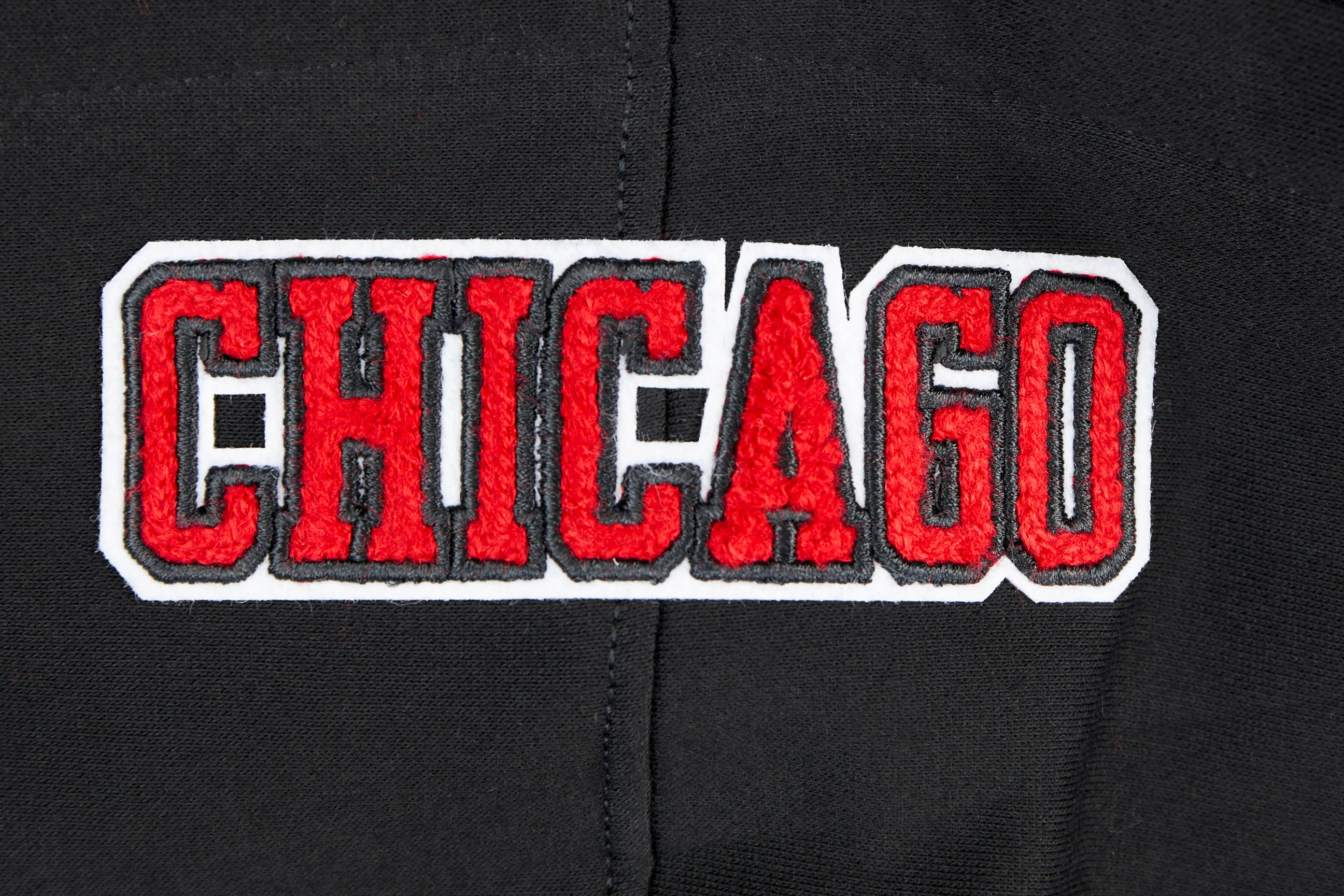 NBA CHICAGO BULLS CLASSIC TODDLER BOYS FLEECE FULL ZIP HOODIE (BLACK) - Image 6