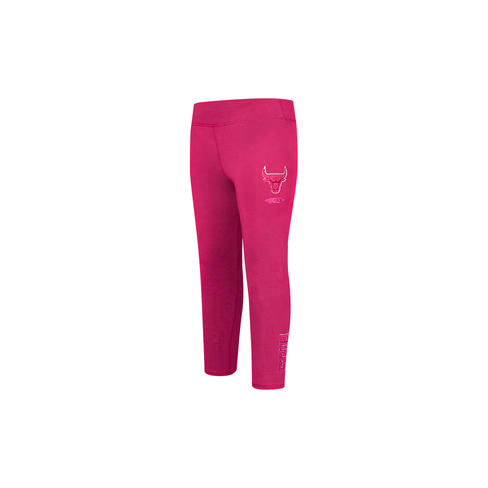 NBA CHICAGO BULLS TRIPLE PINK TODDLER GIRLS LEGGING (BEETROOT PURPLE)
