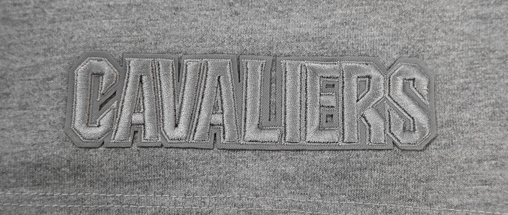 NBA CLEVELAND CAVALIERS NEUTRAL MEN'S DROP SHOULDER TEE (DARK HEATHER GRAY) - Image 7