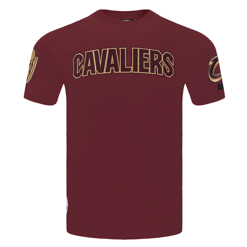 NBA CLEVELAND CAVALIERS CLASSIC CHENILLE MEN'S TEE (WINE)