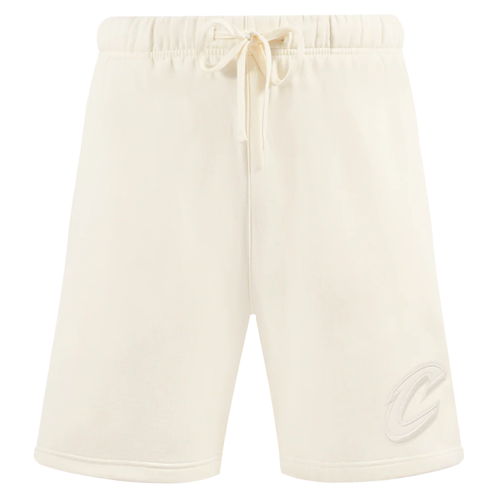 NBA CLEVELAND CAVALIERS NEUTRAL MEN'S SHORT (EGGSHELL)