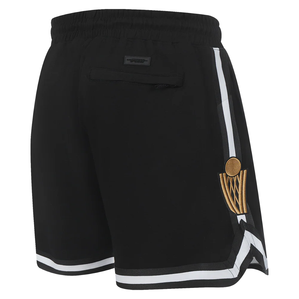 NBA CLEVELAND CAVALIERS CLASSIC CHENILLE MEN'S DK SHORT (BLACK) - Image 3