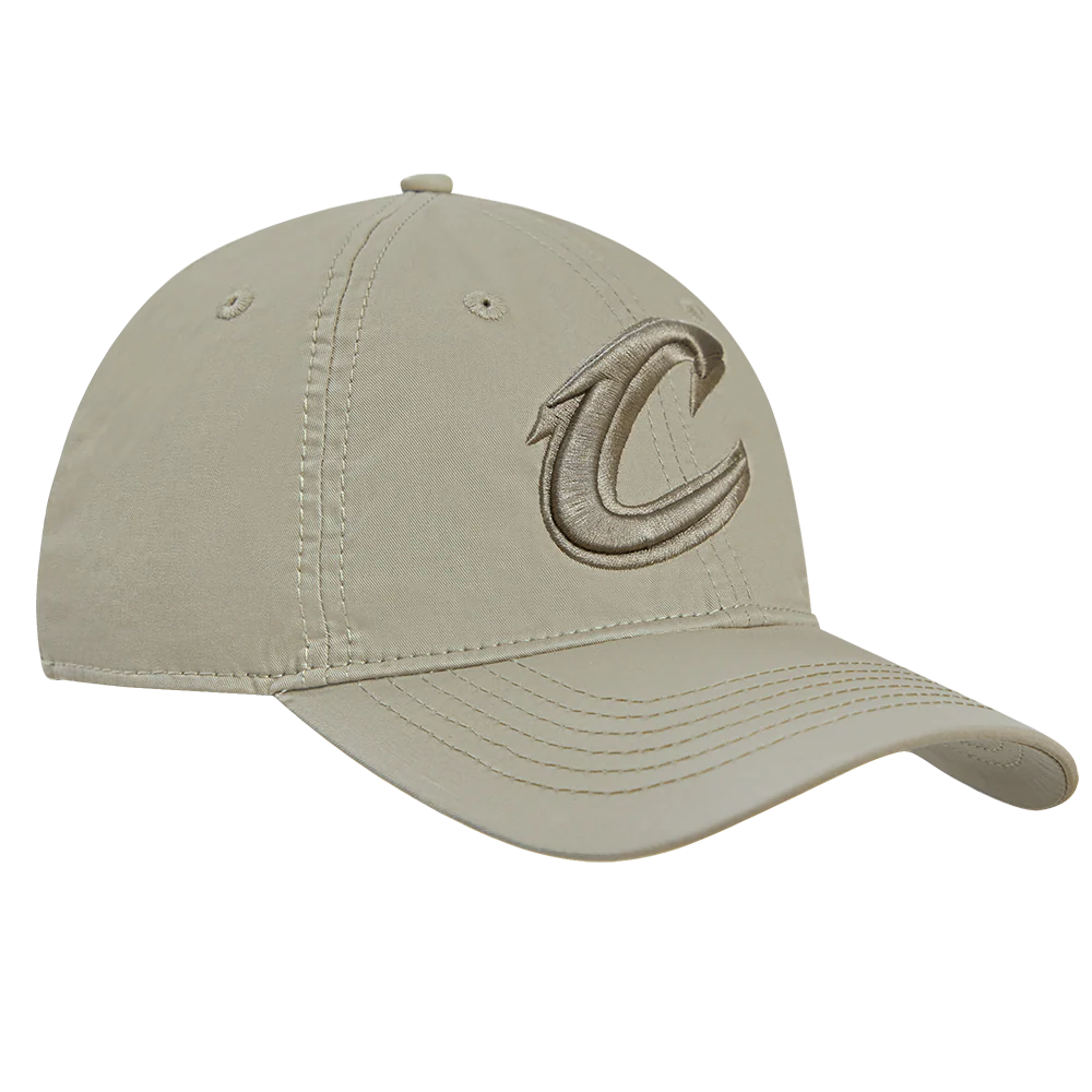 NBA CLEVELAND CAVALIERS NEUTRAL MEN'S DAD HAT (TAUPE) - Image 2