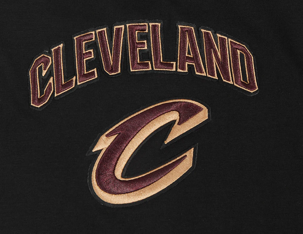 NBA CLEVELAND CAVALIERS CLASSIC WOMEN'S RELAXED FIT RACERBACK (BLACK) - Image 5
