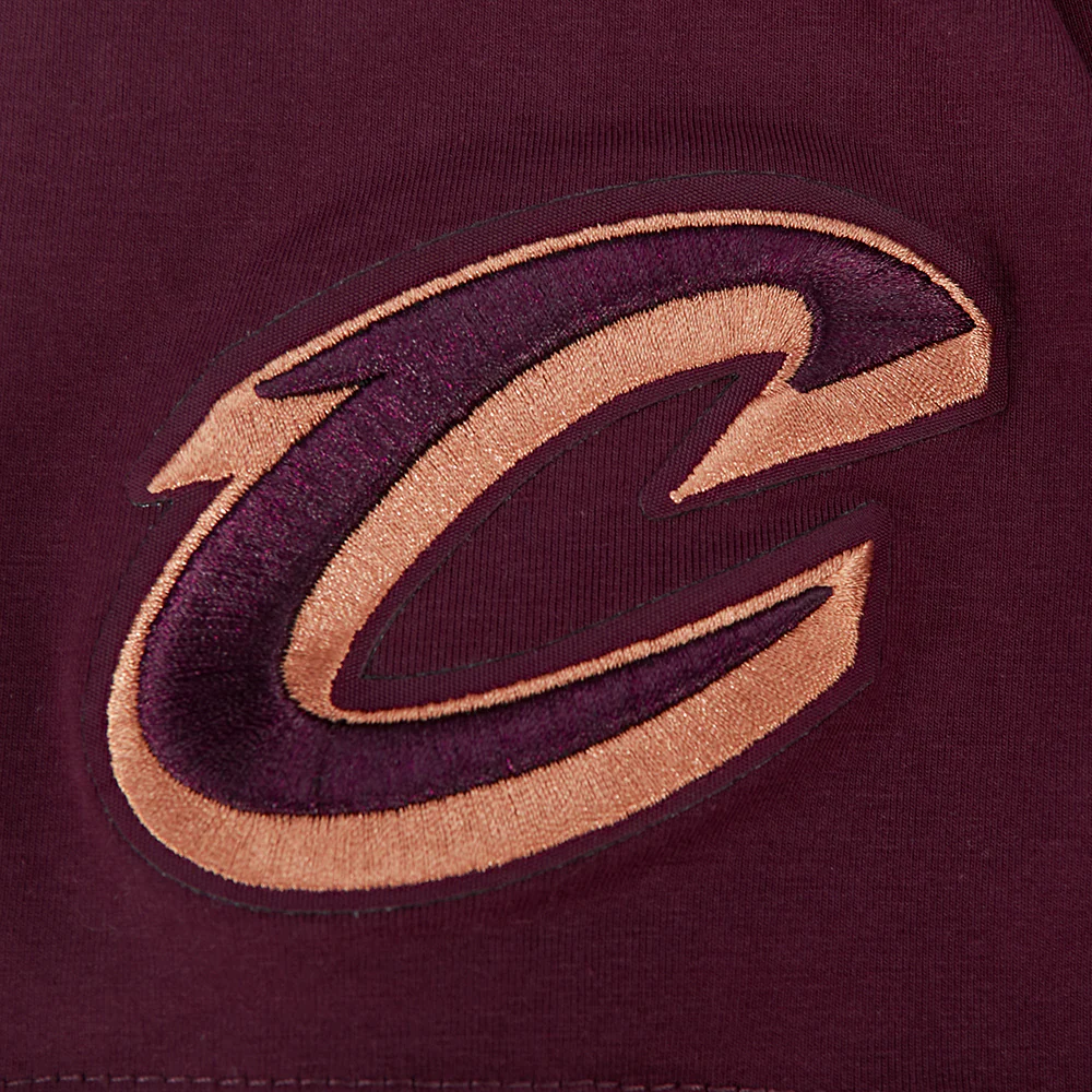 NBA CLEVELAND CAVALIERS DONOVAN MITCHELL #45 CLASSIC PNN WOMEN'S SJ BO (WINE) - Image 8