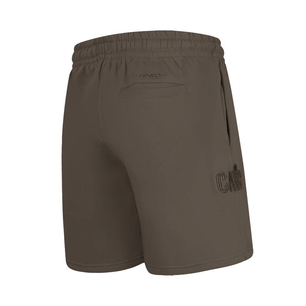 NBA CLEVELAND CAVALIERS NEUTRAL BIG BOYS FLC SHORT (DARK TAUPE) - Image 3