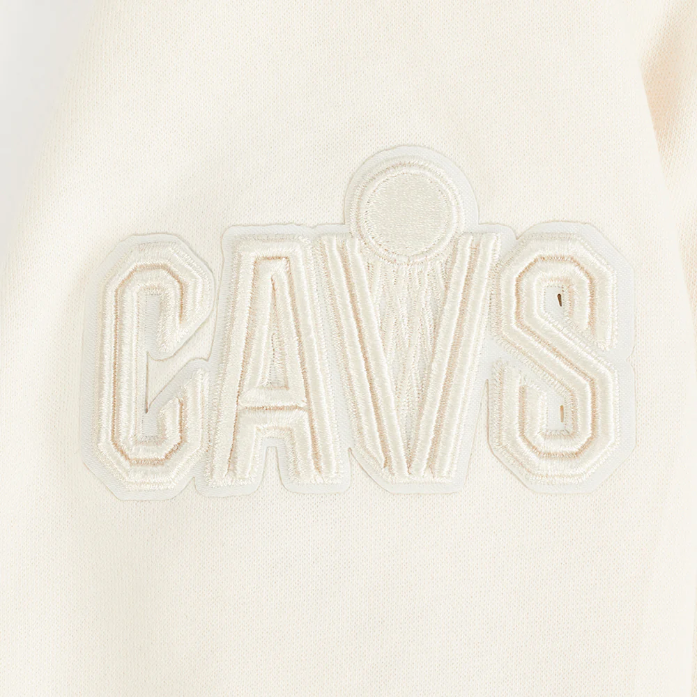 NBA CLEVELAND CAVALIERS NEUTRAL BIG BOYS FLC CREWNECK (EGGSHELL) - Image 5