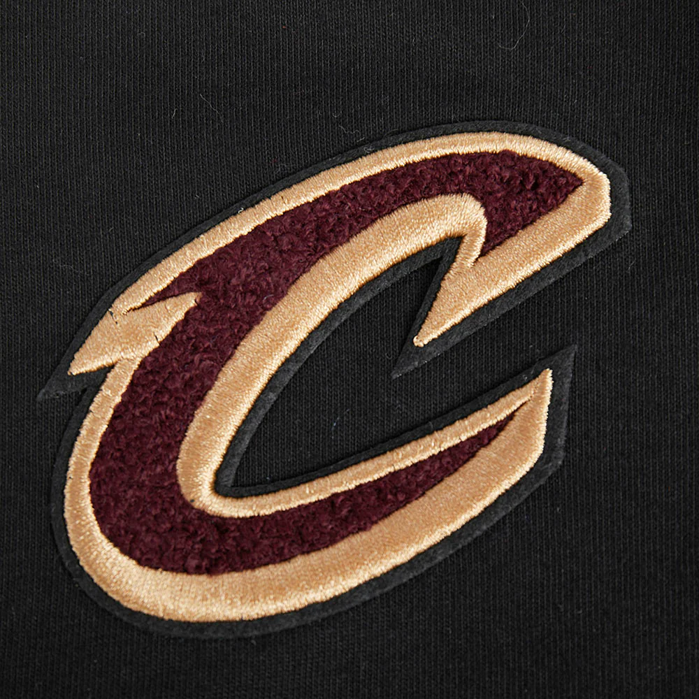 NBA CLEVELAND CAVALIERS CLASSIC BIG GIRLS SHORT SLEEVE BOXY TEE (BLACK) - Image 7