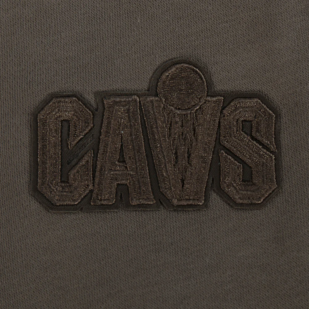 NBA CLEVELAND CAVALIERS NEUTRAL BIG GIRLS FLC CREWNECK (DARK TAUPE) - Image 5