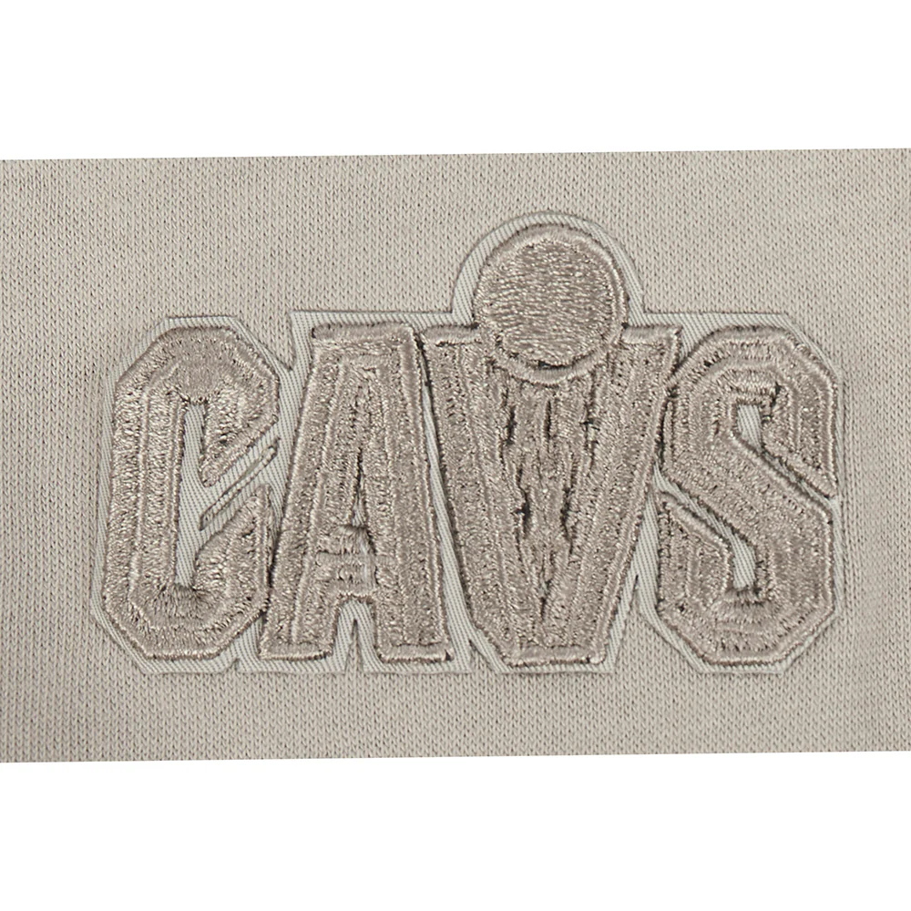 NBA CLEVELAND CAVALIERS NEUTRAL BIG GIRLS FLC CREWNECK (TAUPE) - Image 5