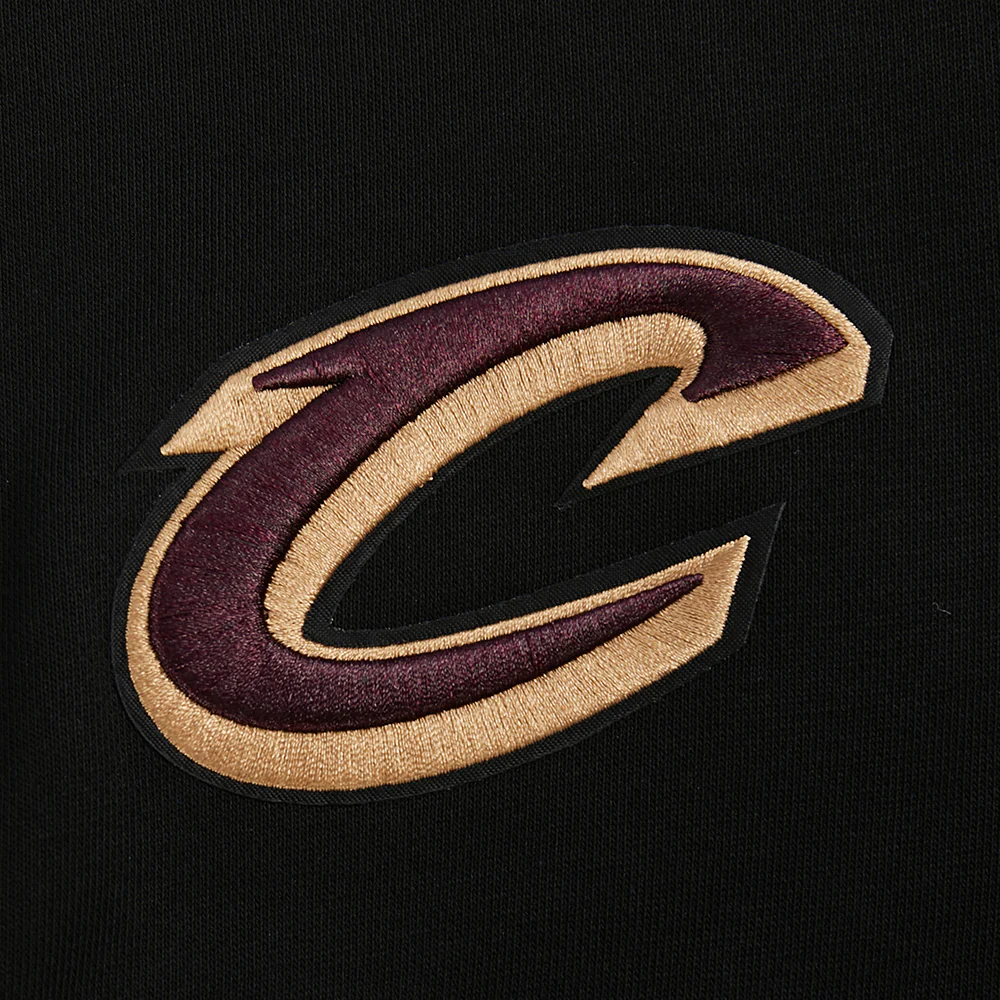 CLEVELAND CAVALIERS WINGSPAN WOMEN'S FLC CREWNECK (BLACK) - Image 9